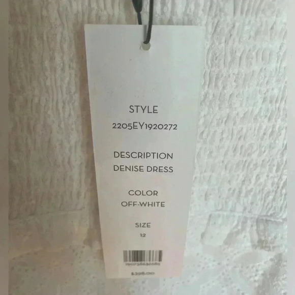 - NWT Veronica Beard size 12 off-white Denise dress - Picture 11 of 12